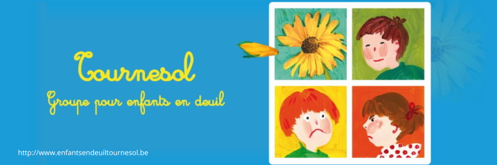banderole groupe tournesol pour accompagner les enfants en deuil
